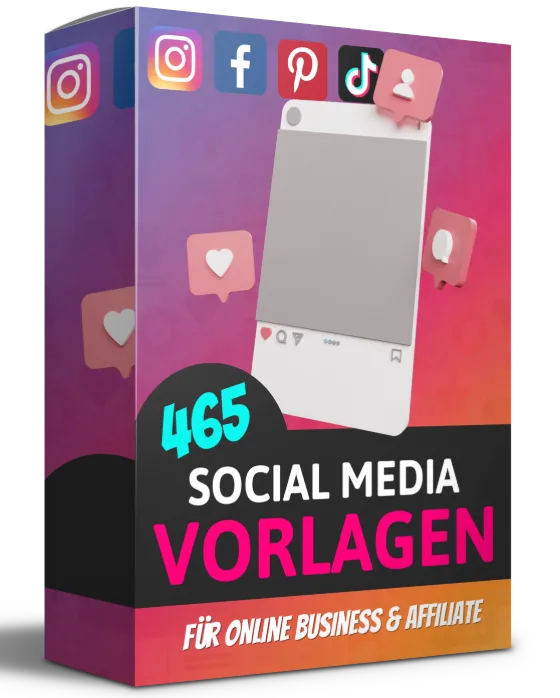 Vorschau der 465 Social Media Vorlagen